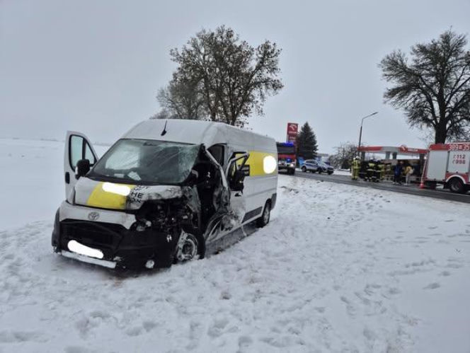 Zderzenie pojazdów w Suchożebrach