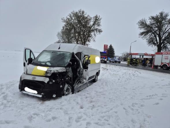 Zderzenie pojazdów w Suchożebrach