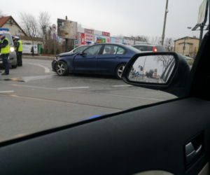Zderzenie tramwaju i policyjnego bmw na ul. Fordońskiej w Bydgoszczy!