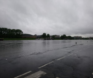Ulewy w Krakowie 23.05.2019: Wylała Wisła, zalane są bulwary