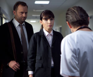 PRAWO AGATY, odc. Agata (Agnieszka Dygant), Marek (Leszek Lichota)