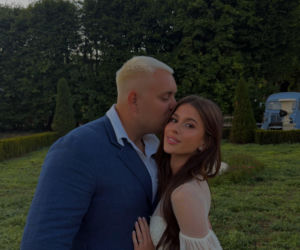 Roxie Węgiel nadaje ze chrztu syna Andziaks i Luki. Uroczo?