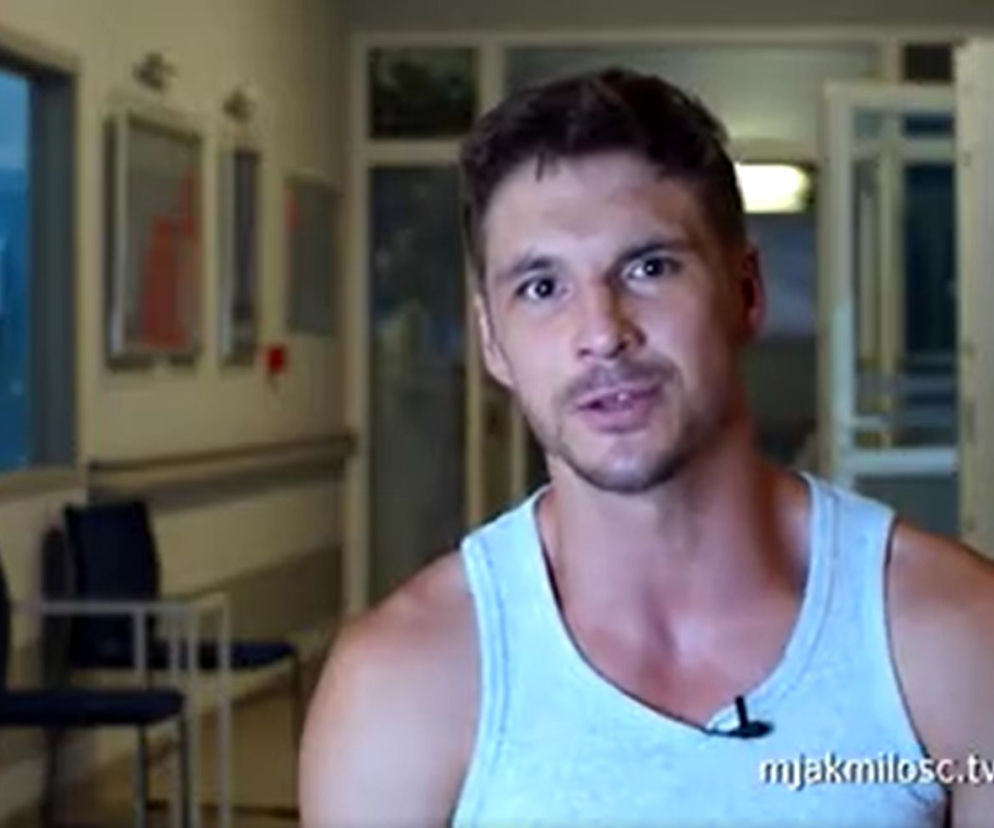M jak miłość, Kulisy: Mikołaj Roznerski (Marcin) 