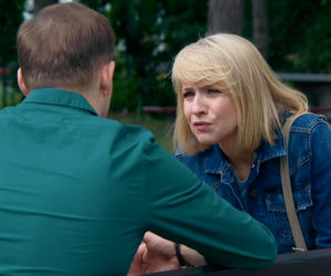 Barwy szczęścia, odcinek 2336, Łukasz (Michał Rolnicki), Alicja (Monika Dryl)