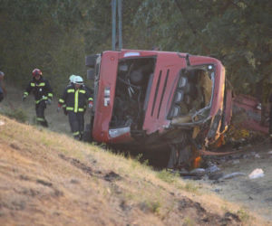 Wypadek polskiego autokaru na Węgrzech