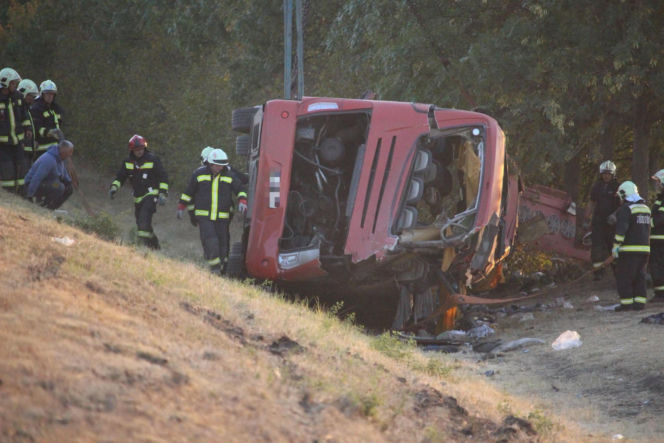 Wypadek polskiego autokaru na Węgrzech