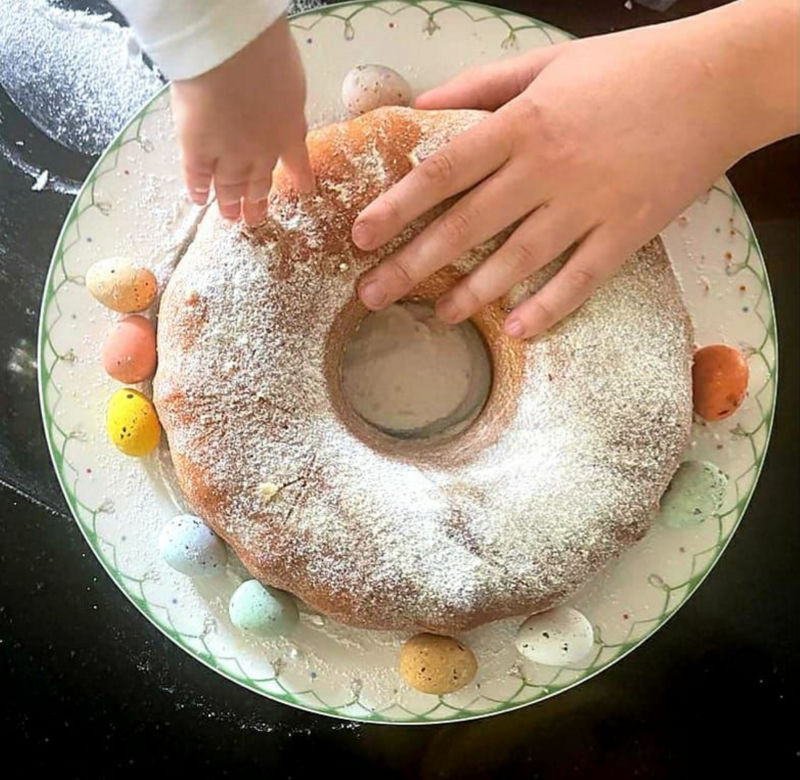 Świąteczne przygotowania. Babka u Kurskich 