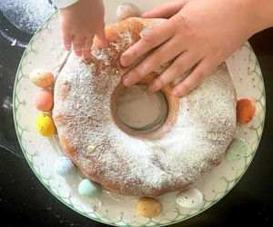 Świąteczne przygotowania. Babka u Kurskich 