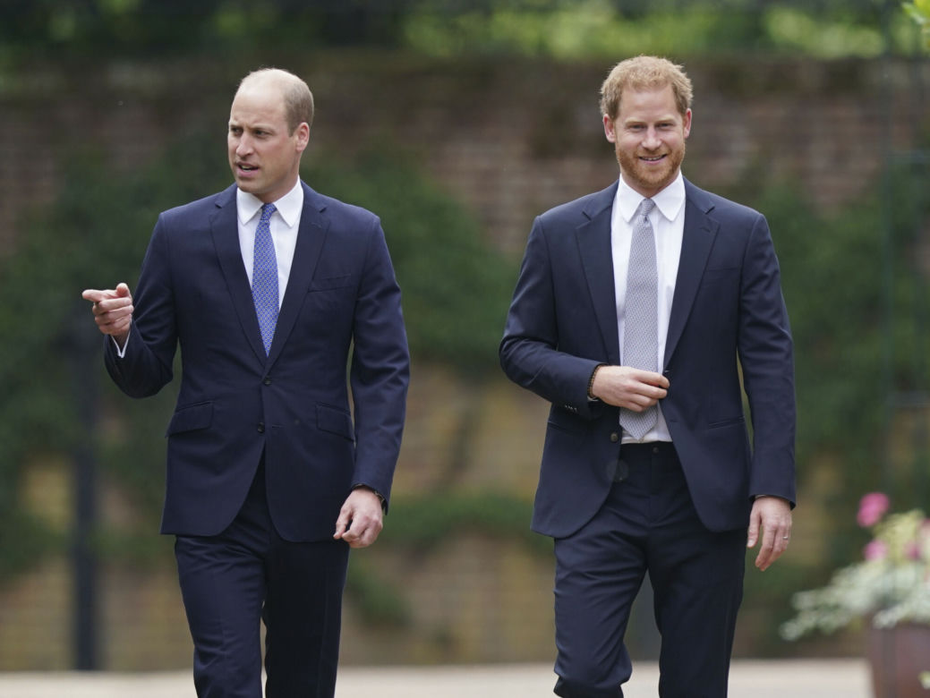 Książę William i książę Harry