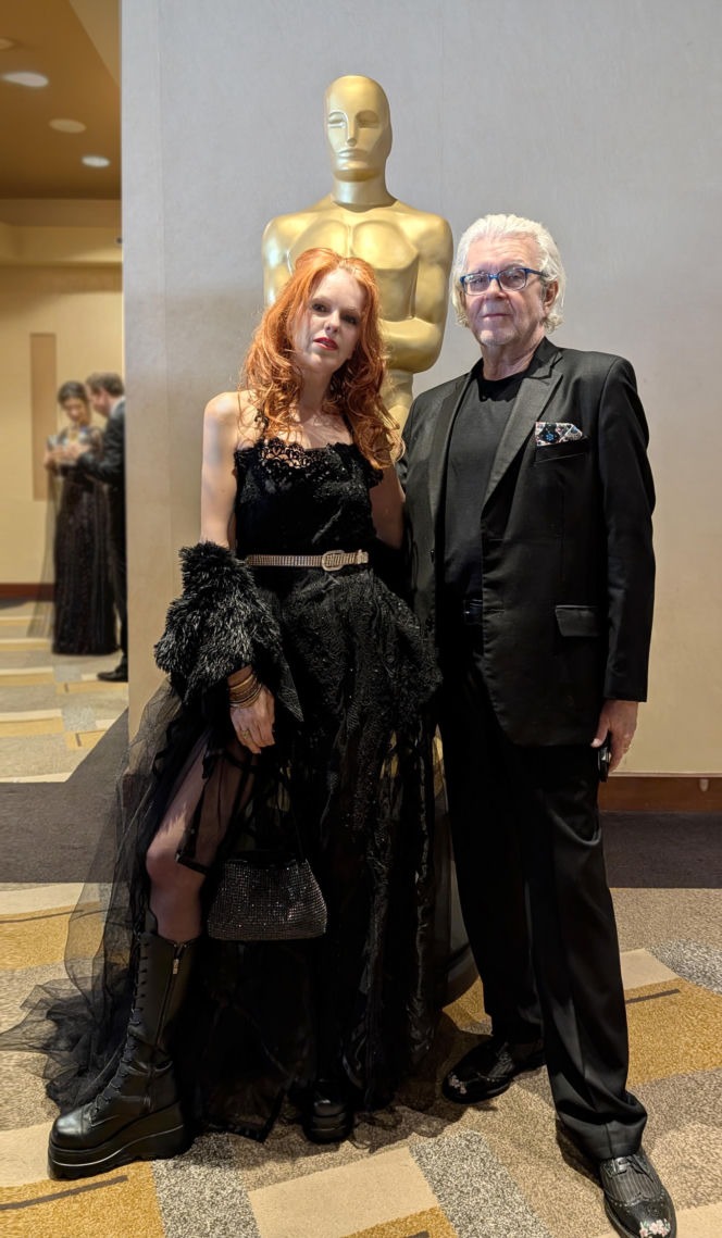 Dorota Zglobicka i Zbigniew Rybczyński na gali Oscarów 2026