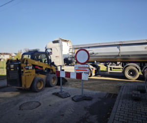 Zaorana ulica w Gliwicach - Ostropie ponownie została wylana asfaltem