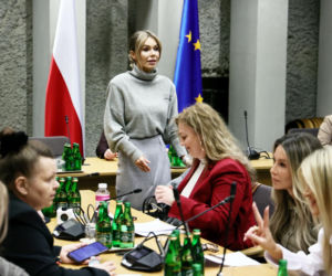 Doda, Małgorzata Rozenek-Majdan i Joanna Krupa w Sejmie