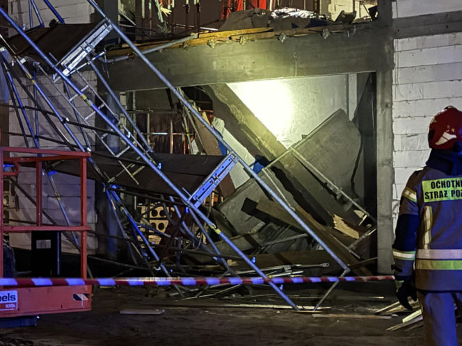 Zawalił się strop stacji uzdatniania wody! Trzy osoby poszkodowane