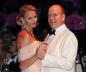 Książę Albert i Charlene Wittstock