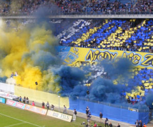 Mecz oglądało na stadionie blisko 40 tys. kibiców.