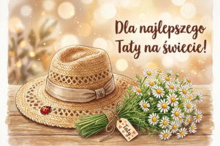 Kartka dla taty na Dzień Ojca. Zobacz galerię i pobierz gotowe wersje do wydrukowania