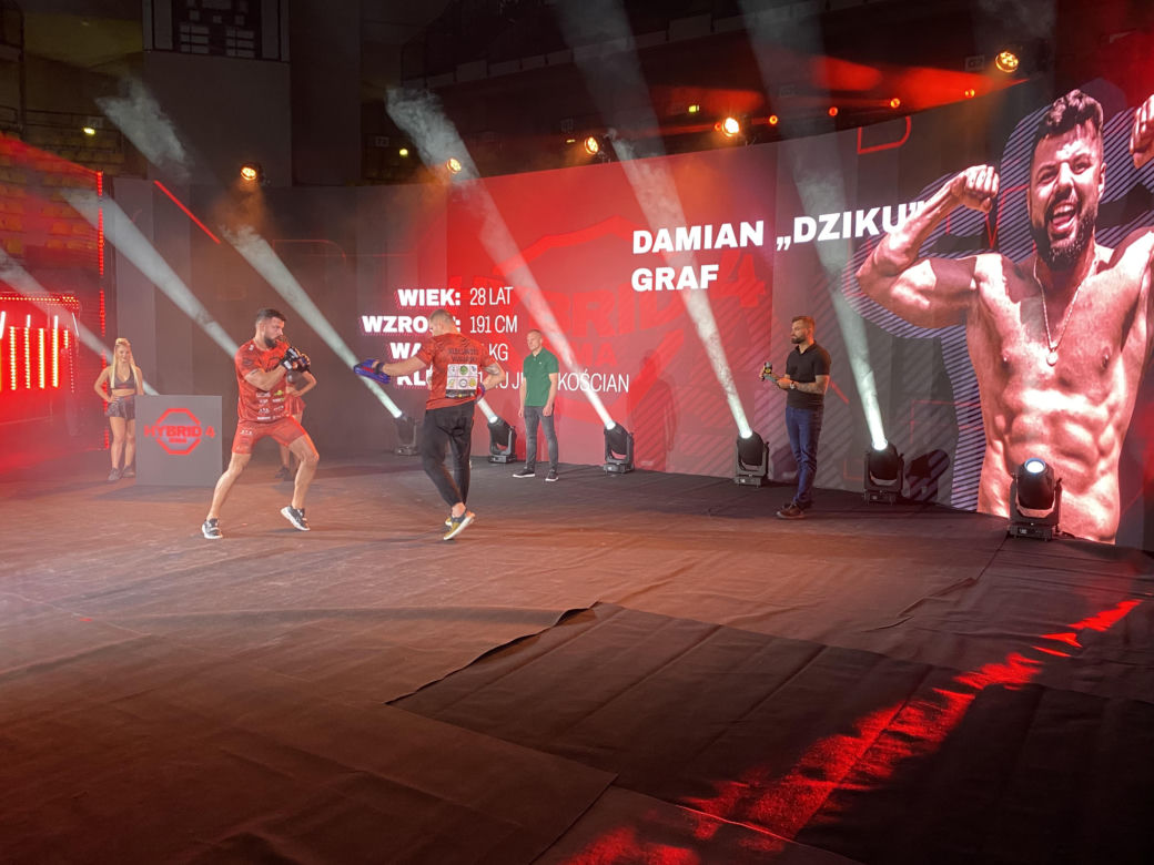 Media trening przed Hybrid MMA 4 w Zielonej Górze