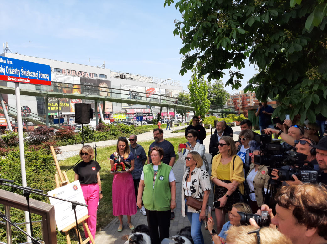 Nadanie imienia Okrągłej Kładce. Jurek Owsiak w Rzeszowie