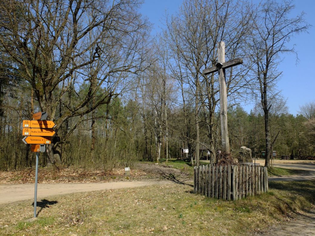 Zrobił sobie w lesie kwarantannę