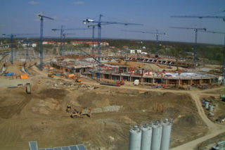 Stadion we Wrocławiu: zgodnie z planem 