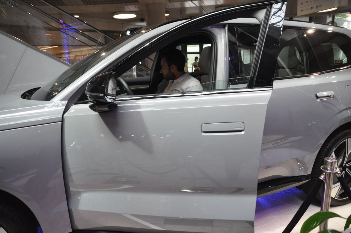 Prezentacja nowego Volvo EX90 w Galerii Korona Kielce