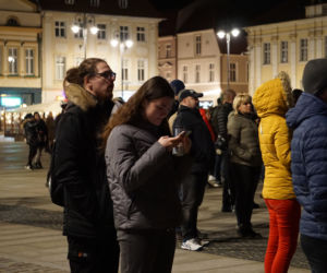 Wojna na Ukrainie. Bydgoszczanie protestowali przeciwko rosyjskiej agresji [ZDJĘCIA]