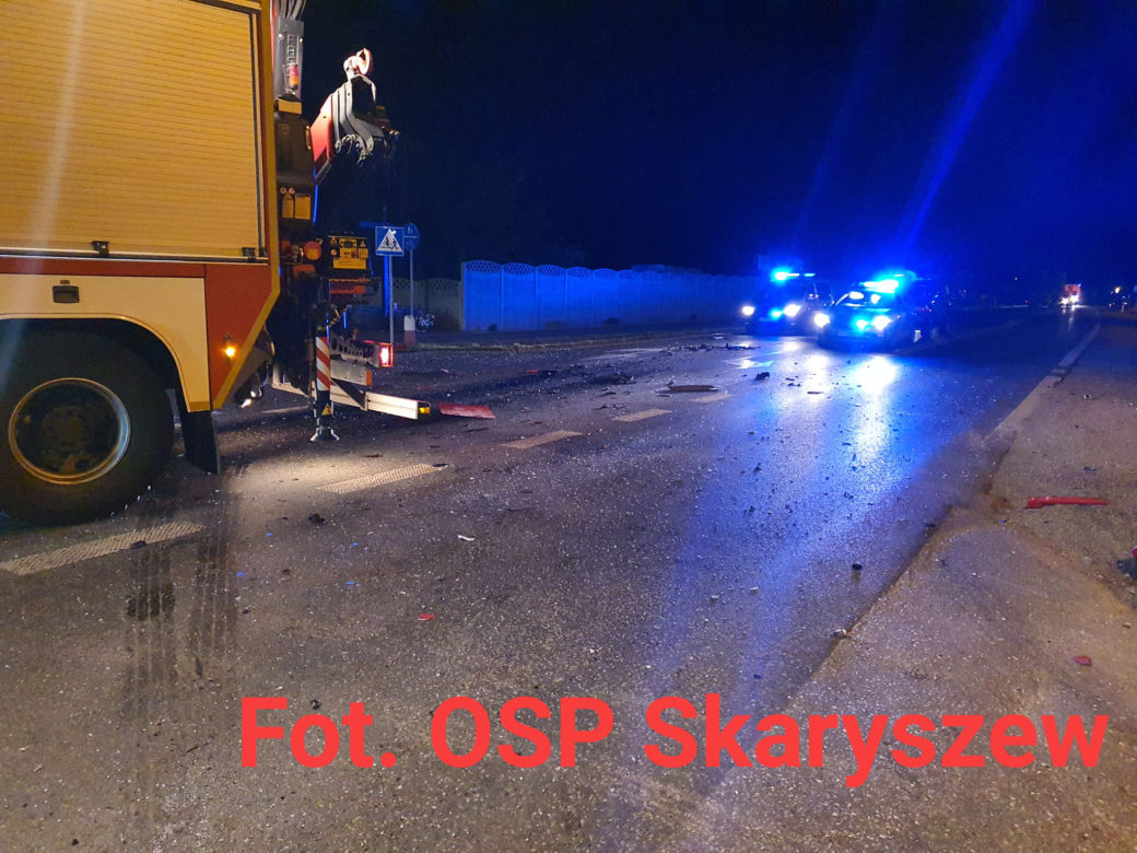 Makabryczny wypadek w Makowcu. Kierowca BMW zginął na miejscu