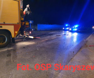 Makabryczny wypadek w Makowcu. Kierowca BMW zginął na miejscu