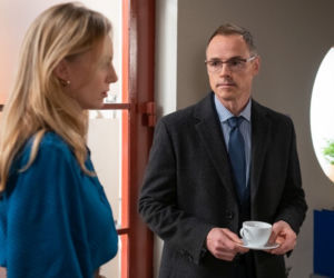 Na Wspólnej odcinek 2823, Monika (Sylwia Gliwa), Damian (Waldemar Błaszczyk)