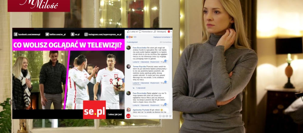Bunt fanów M jak miłość! Przez mecz nie było emisji nowego odcinka. Mocne komentarze