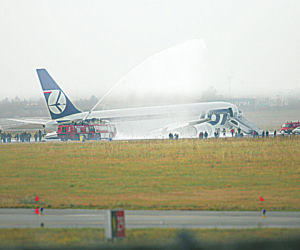 Awaryjne lądowanie Boeinga 767