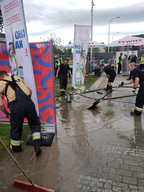 Męskie Granie w Żywcu. Burza spowodowała odwołanie koncertu