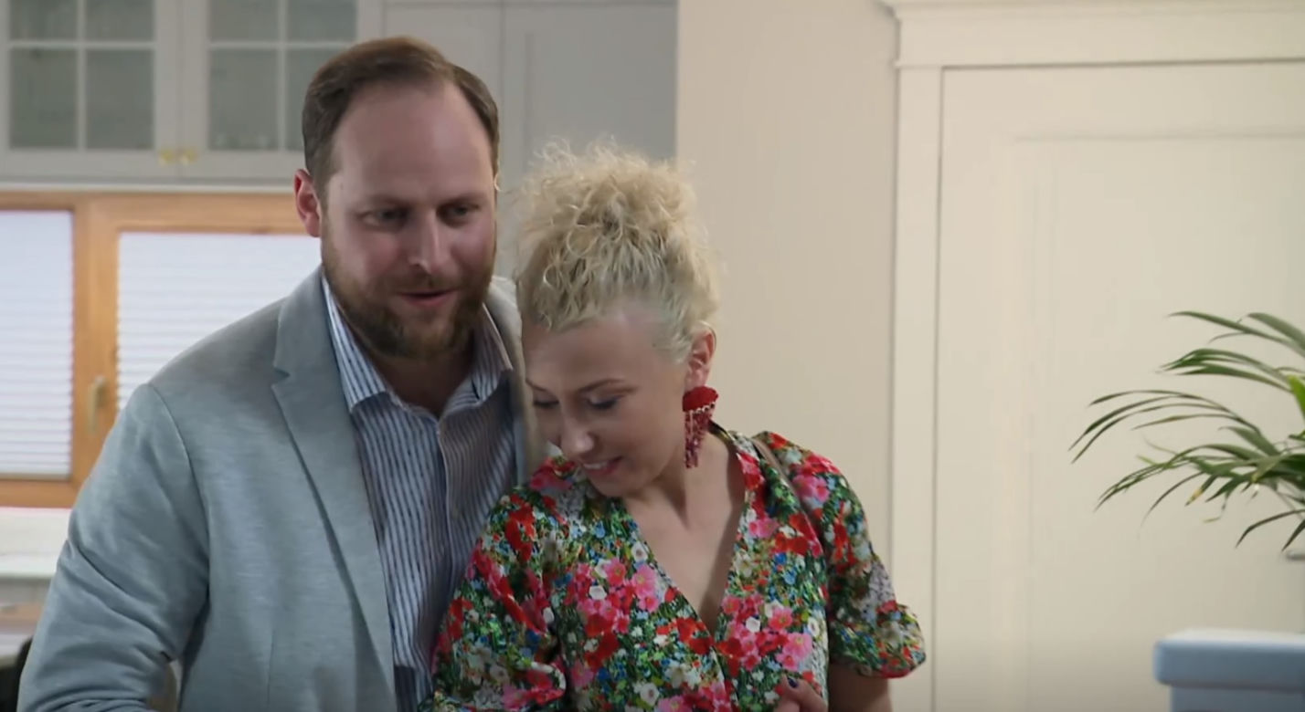 Na Wspólnej, odc. 3511: Beata (Katarzyna Ptasińska), Paweł (Grzegorz Kwiecień)