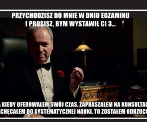 Rektor Uniwersytetu Opolskiego został jednym z bohaterów mema