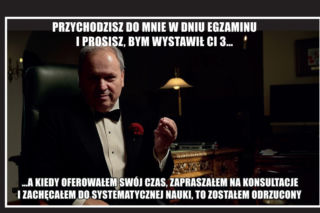 Rektor Uniwersytetu Opolskiego został jednym z bohaterów mema