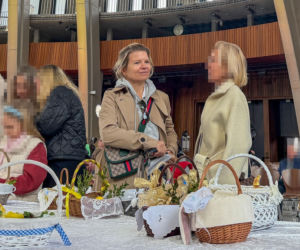 Marta Manowska ze święconka