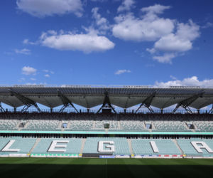 Punkt szczepień na Stadionie Legii w Warszawie