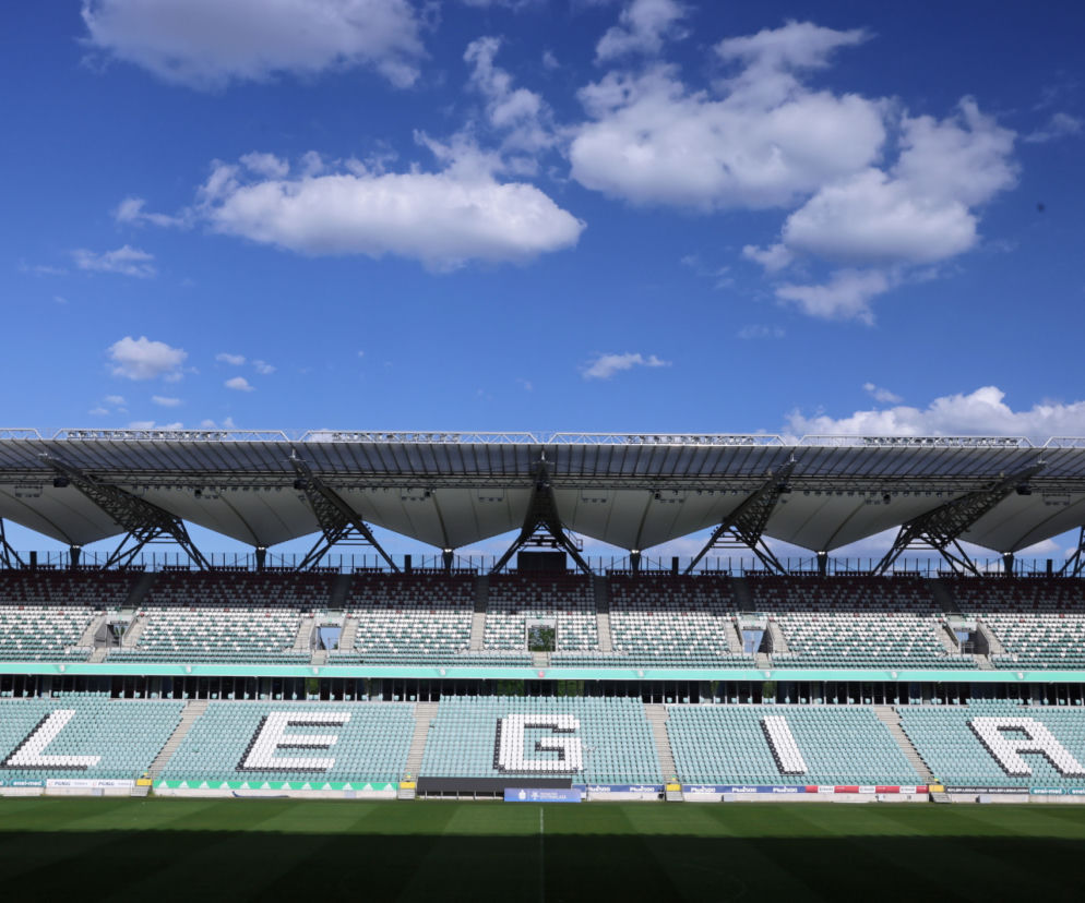 Punkt szczepień na Stadionie Legii w Warszawie