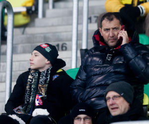 Kibice GKS Katowice dopingowali piłkarzy w meczu z Pogonią