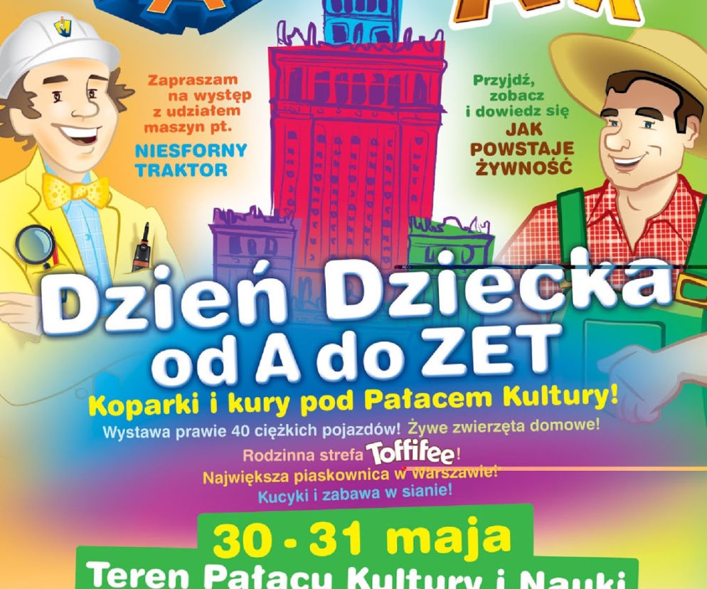 Pełen atrakcji Dzień Dziecka w sercu Warszawy