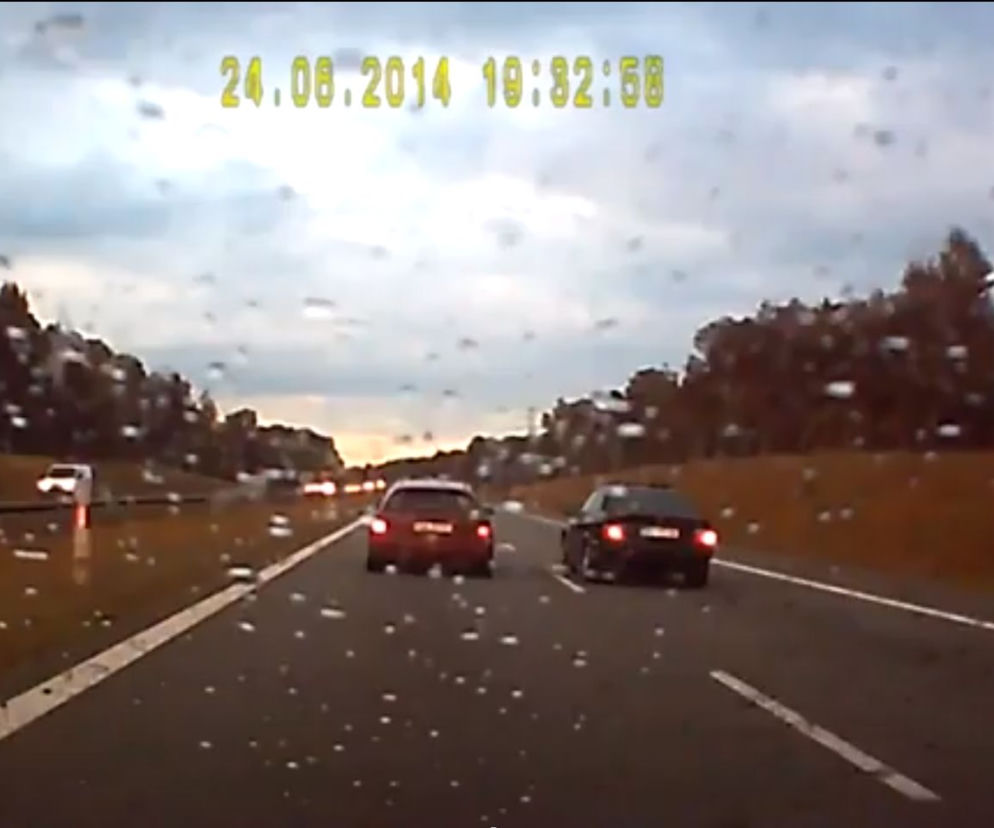 Kolejny wariat z BMW! Prawie zabił innego kierowcę
