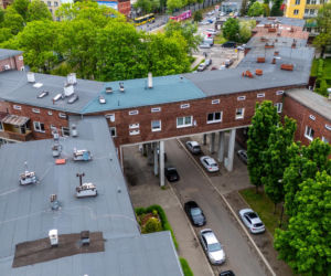 Plac Słowiański w Zabrzu - przedwojenna zabudowa