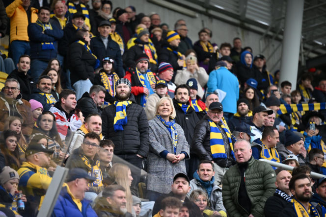 Arka Gdynia - Widzew Łódź: Zdjęcia kibiców i zawodników z meczu 25. kolejki PKO BP Ekstraklasy