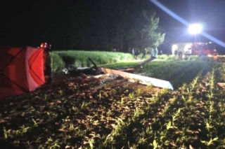 Tragiczny wypadek motoszybowca w Górkach. Nie żyje 19-latek