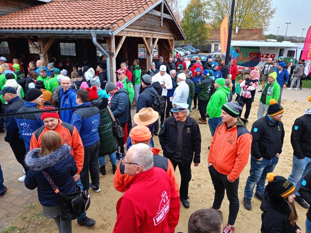 Sezon morsowania na Mazowszu rozpoczęła rozgrzewka na terenie Stanicy nad siedleckim zalewem