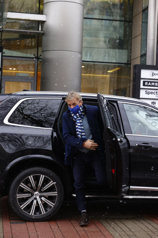 Zbigniew Boniek przyjechał na spotkanie z Paulo Sousą