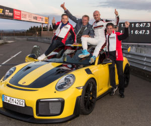 Porsche 911 GT2 RS z rekordem świata toru Nurburgring