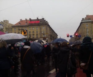 Czarny protest we Wrocławiu
