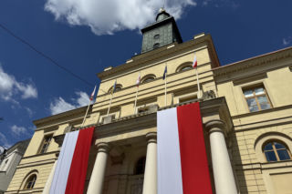 Lublin w biało-czerwonych barwach. Mieszkańcy obchodzą Dzień Flagi RP
