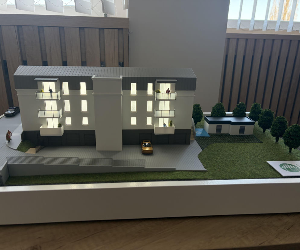 Nowy blok z mieszkaniami dla absolwentów